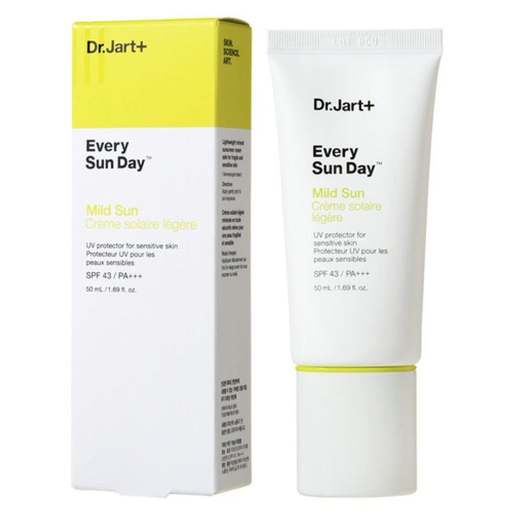 Dr. Jart + Every Sun Day Mild Sun Cream - White SPF 50+ Sunscreen